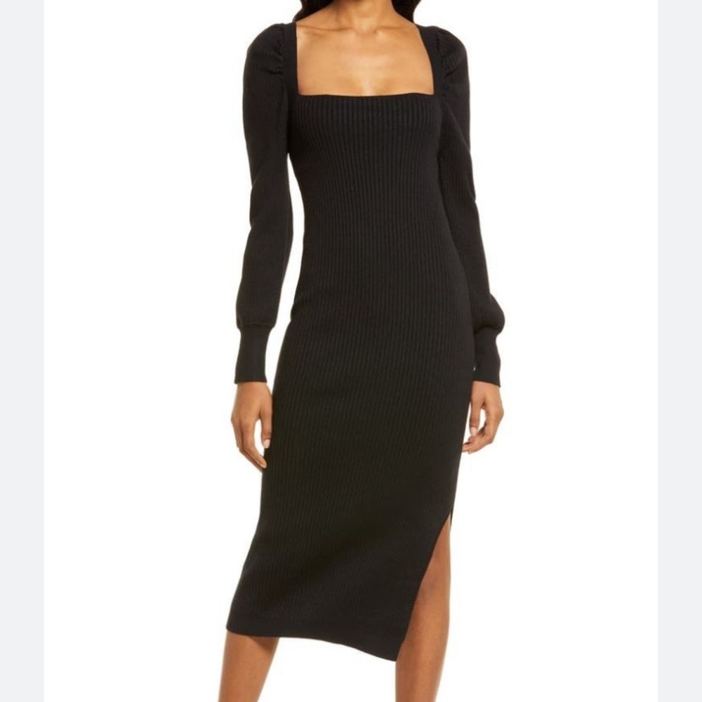 Beautiful ribbed Charles Henry Dress.